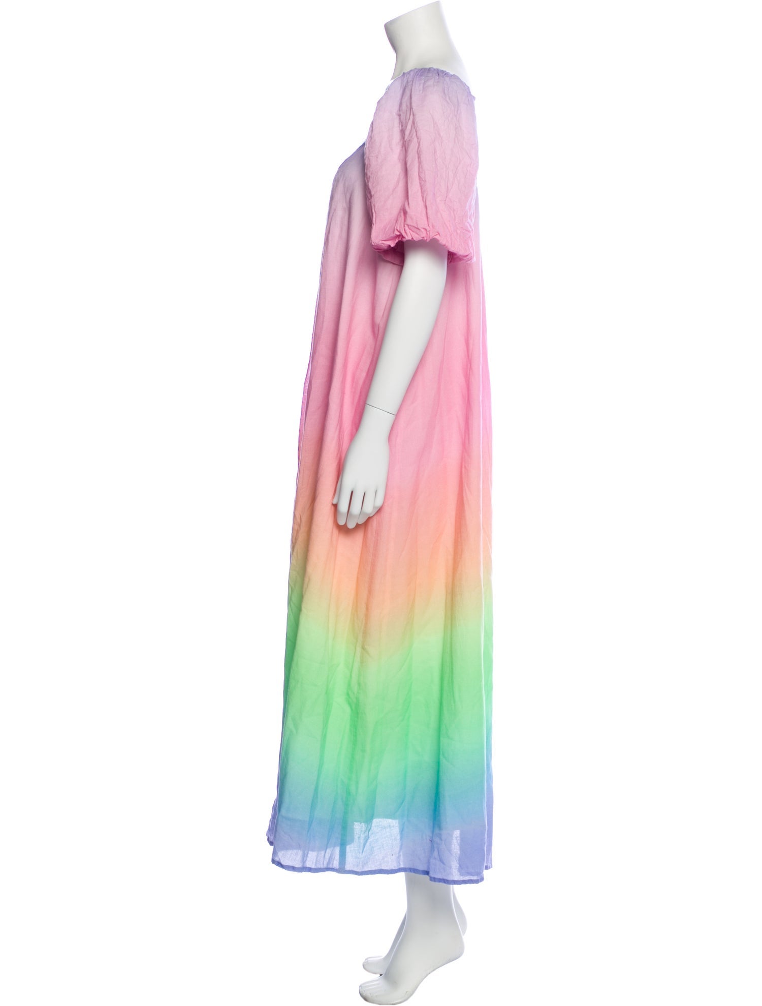 Olivia Rubin Tie-Dye Print Long Dress