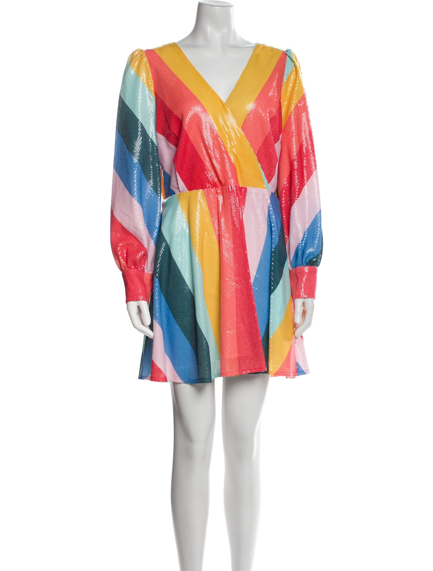 Olivia Rubin Printed Mini Dress