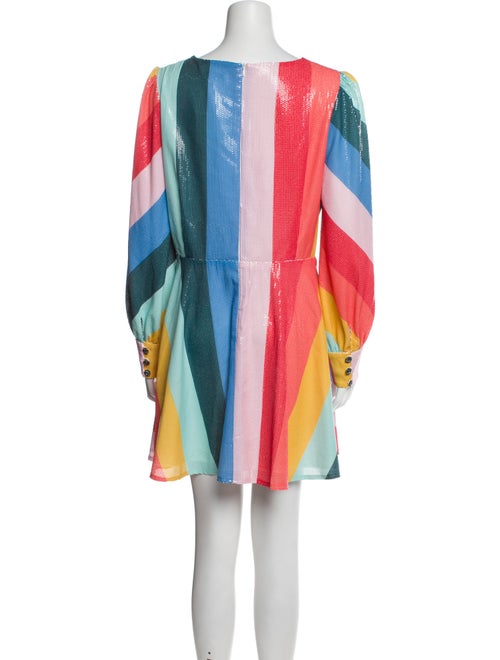 Olivia Rubin Printed Mini Dress