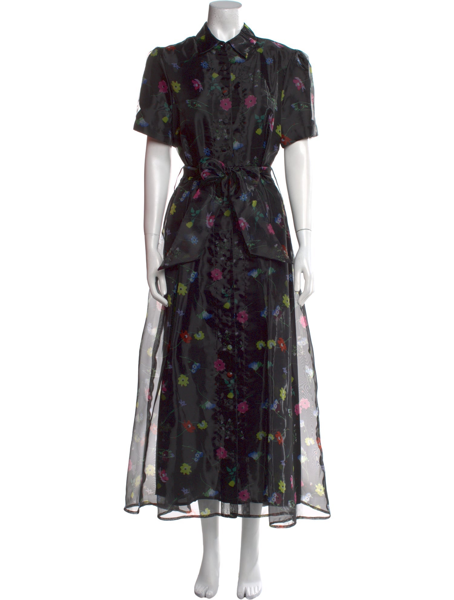 Olivia Rubin Floral Print Long Dress