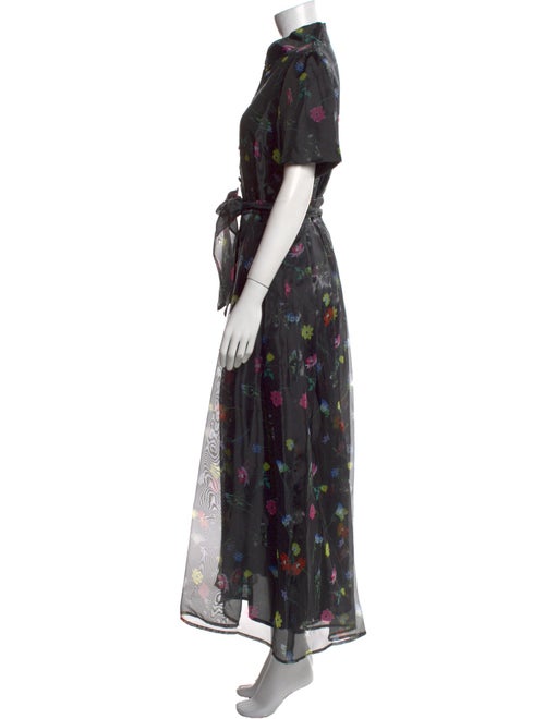 Olivia Rubin Floral Print Long Dress