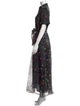 Olivia Rubin Floral Print Long Dress