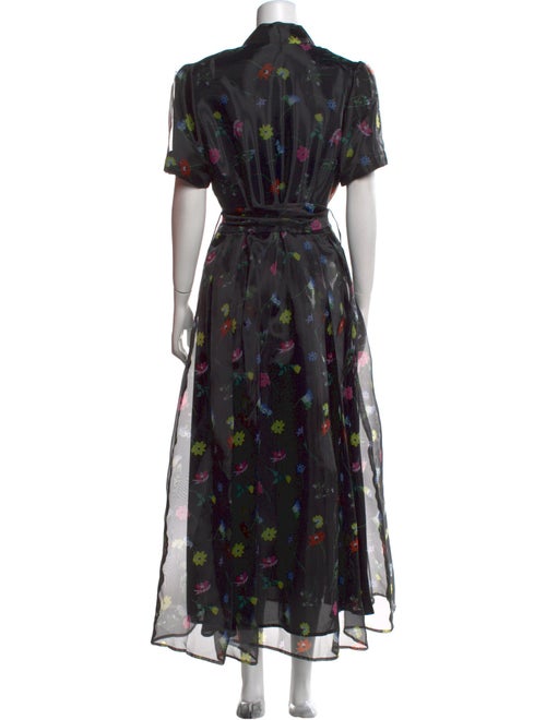Olivia Rubin Floral Print Long Dress