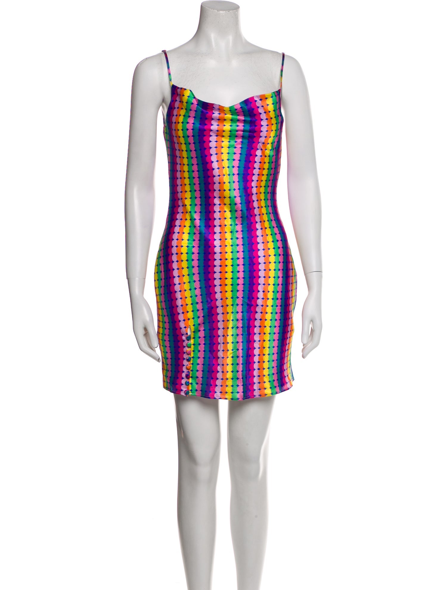 Olivia Rubin Printed Mini Dress