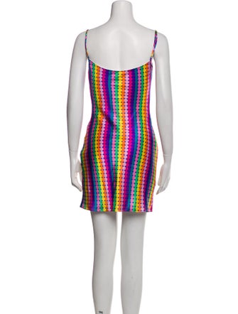 Olivia Rubin Printed Mini Dress