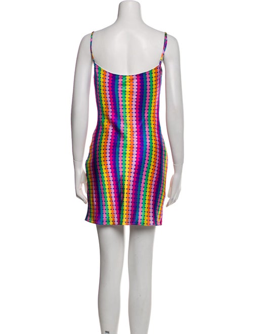 Olivia Rubin Printed Mini Dress