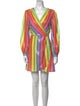 Olivia Rubin Striped Mini Dress