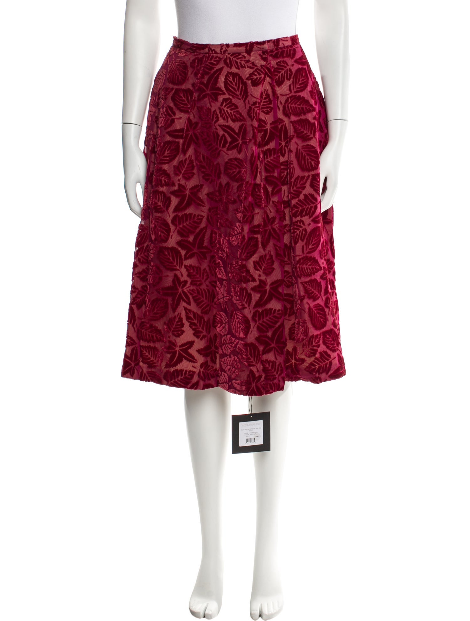 OMO Norma Kamali Vintage Knee-Length Skirt w/ Tags