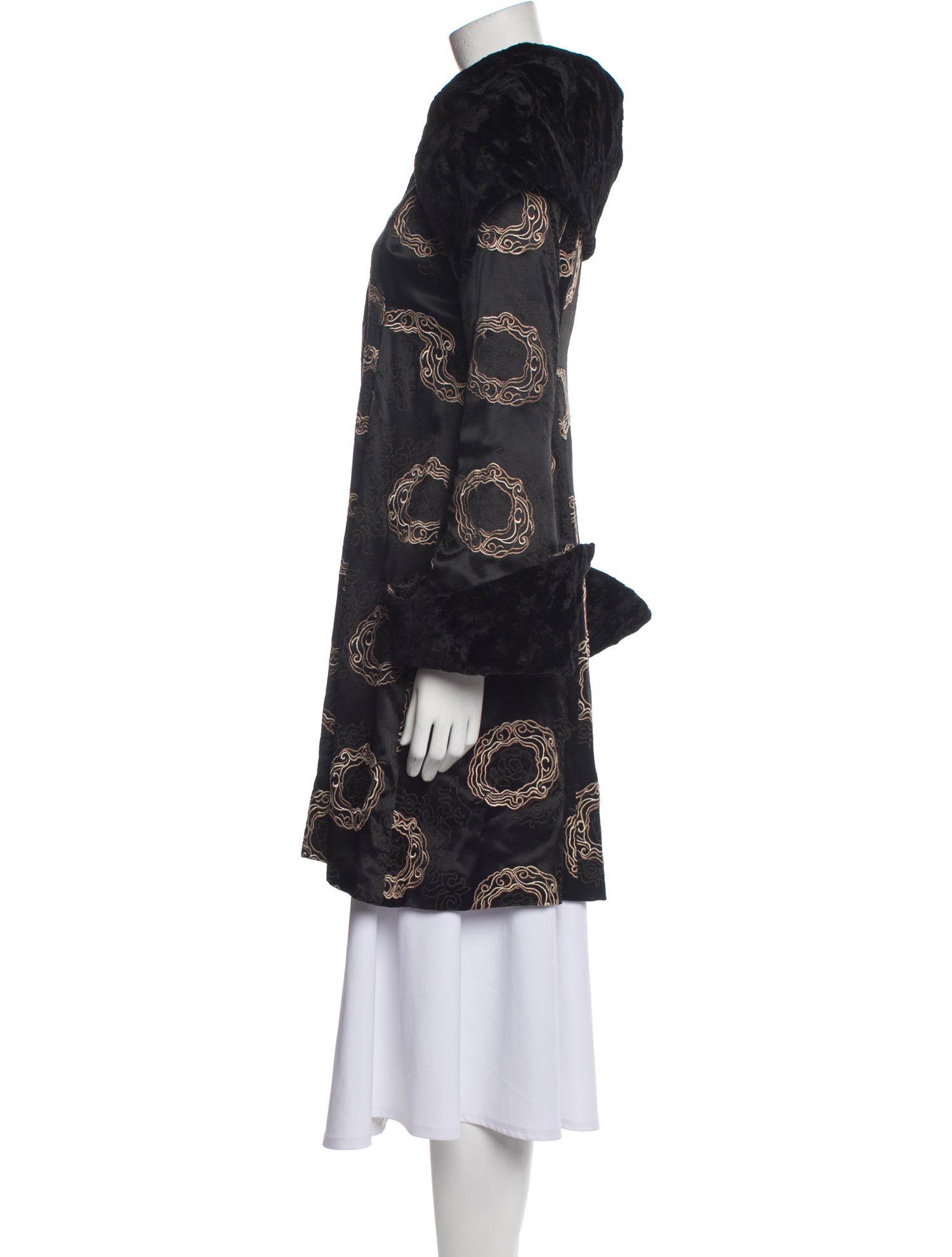 OMO Norma Kamali Vintage Printed Evening Jacket