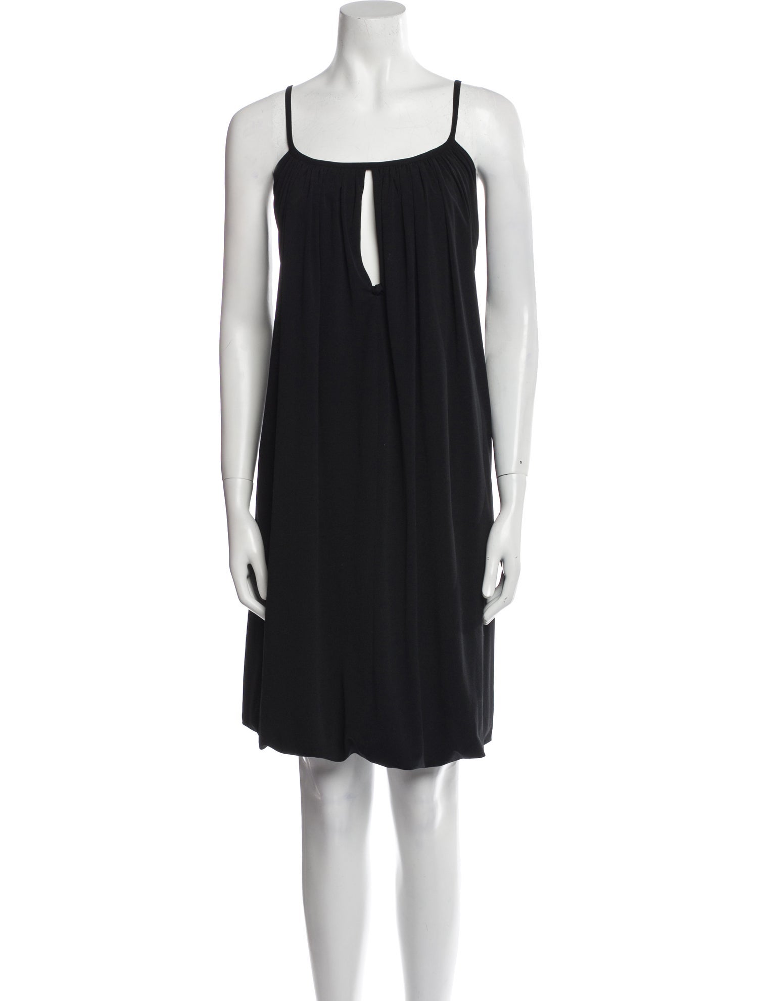 OMO Norma Kamali Square Neckline Mini Dress