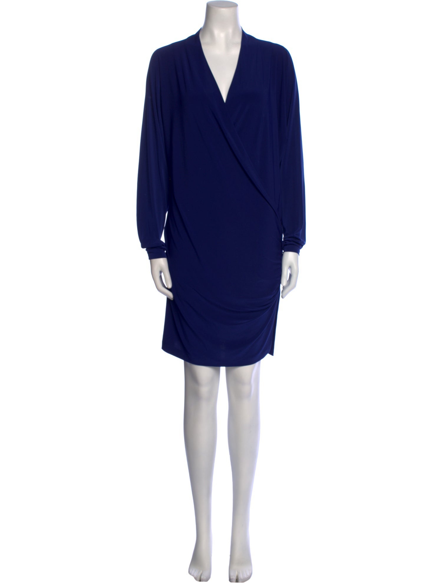 OMO Norma Kamali V-Neck Mini Dress