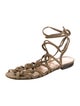 OMO Norma Kamali Suede Gladiator Sandals