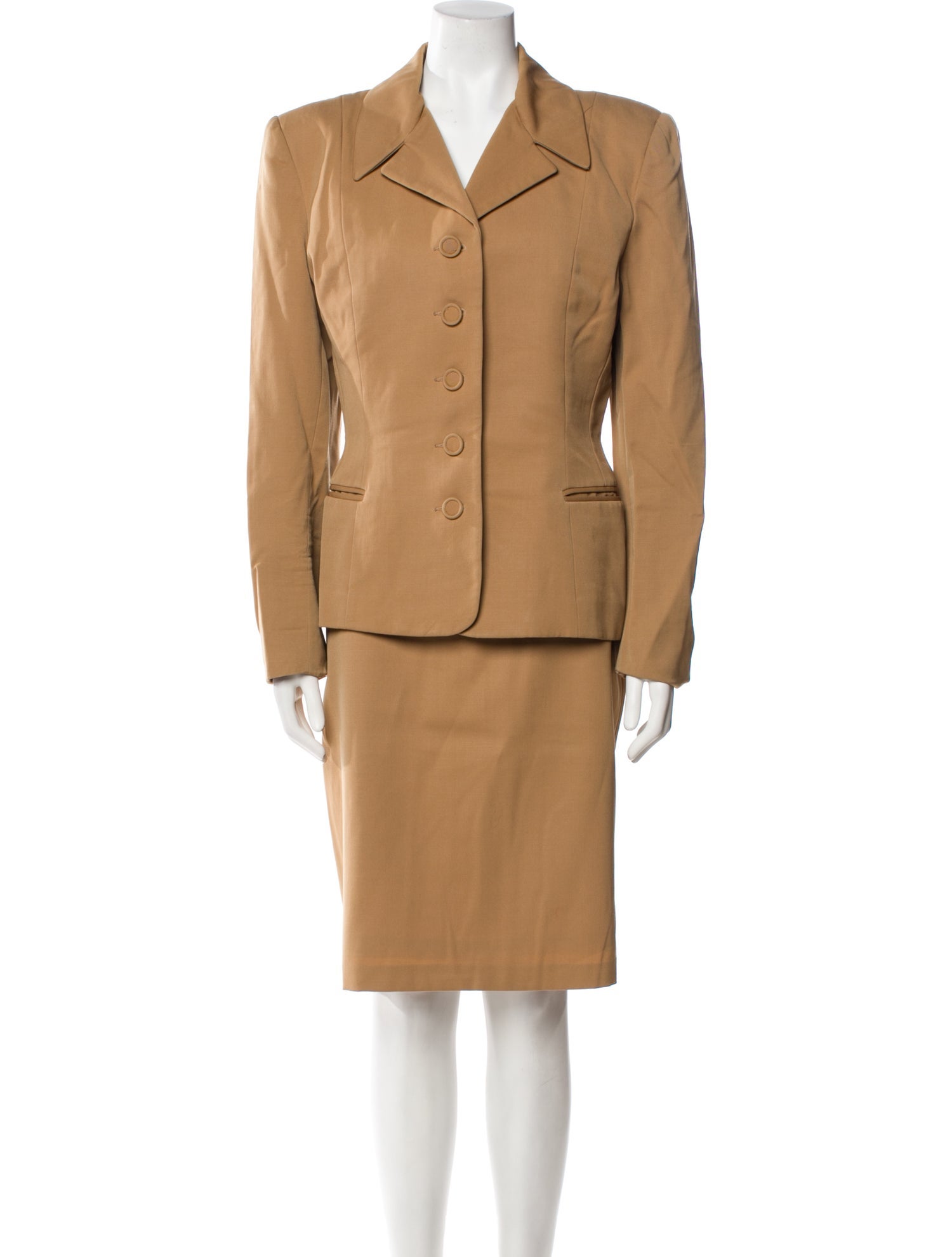 OMO Norma Kamali Vintage Late 1980's - Early 1990's Skirt Suit