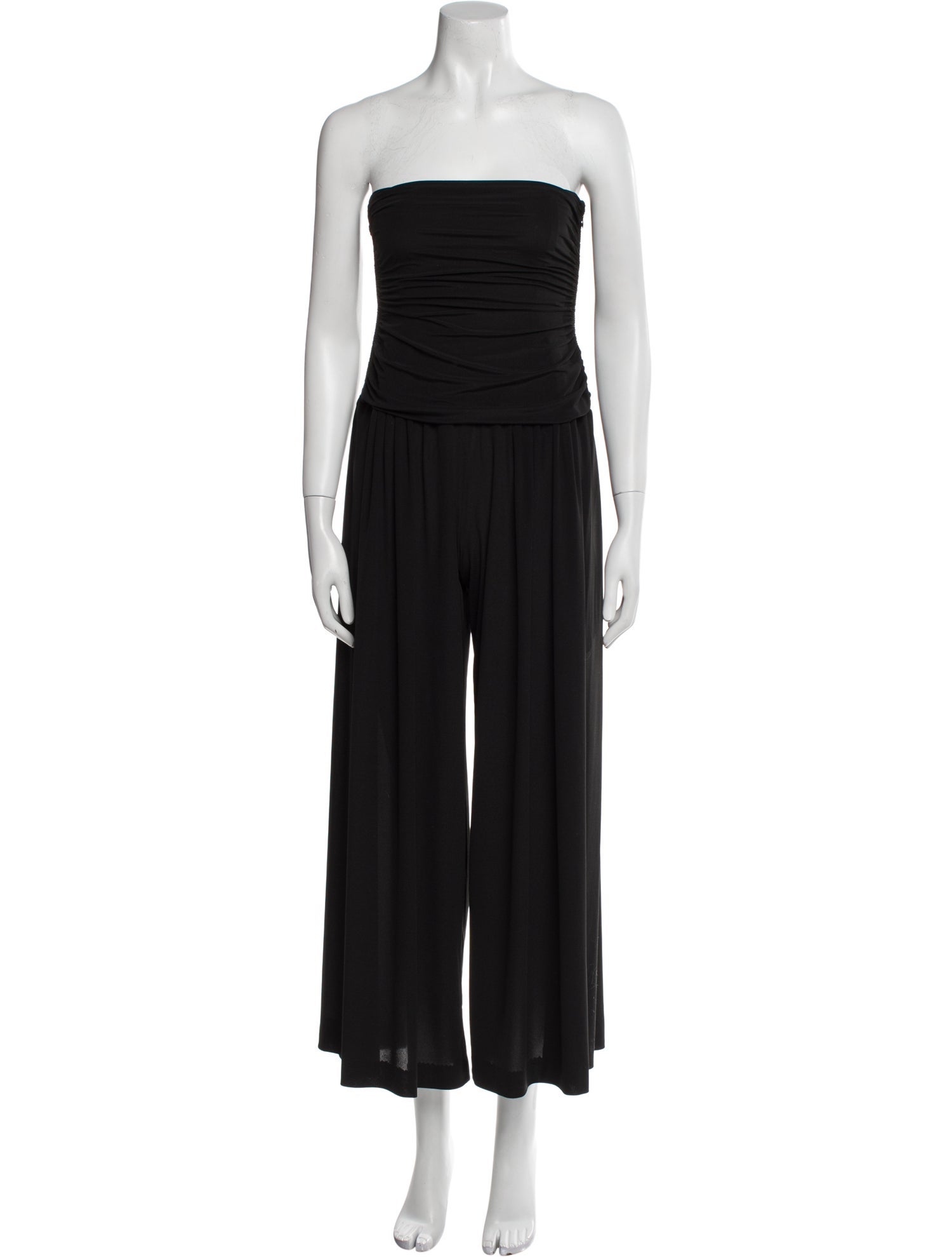 OMO Norma Kamali Strapless Jumpsuit