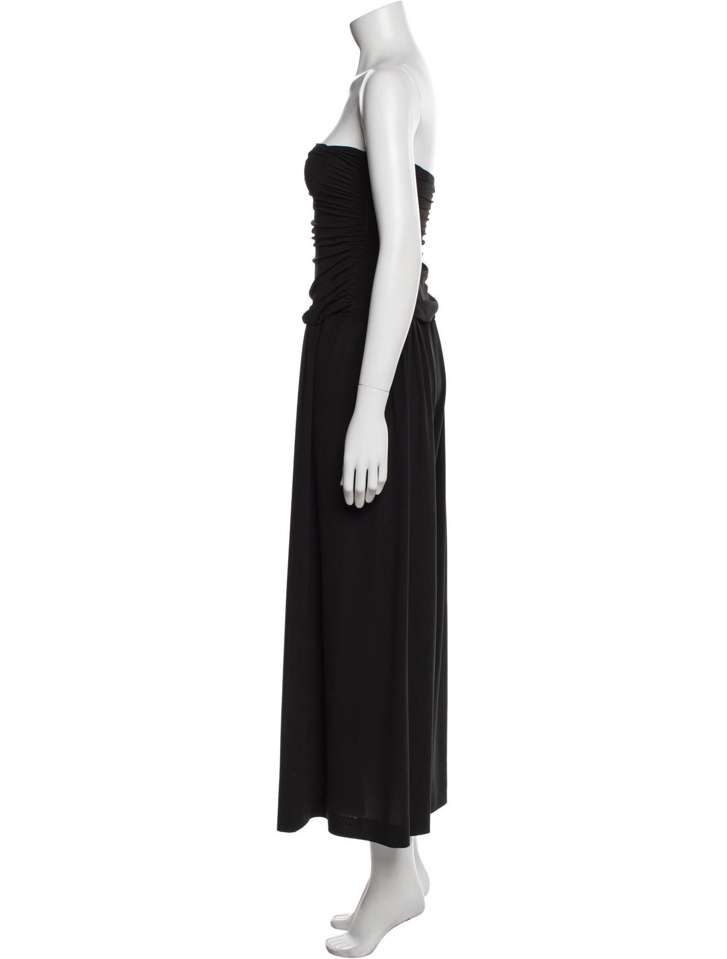 OMO Norma Kamali Strapless Jumpsuit