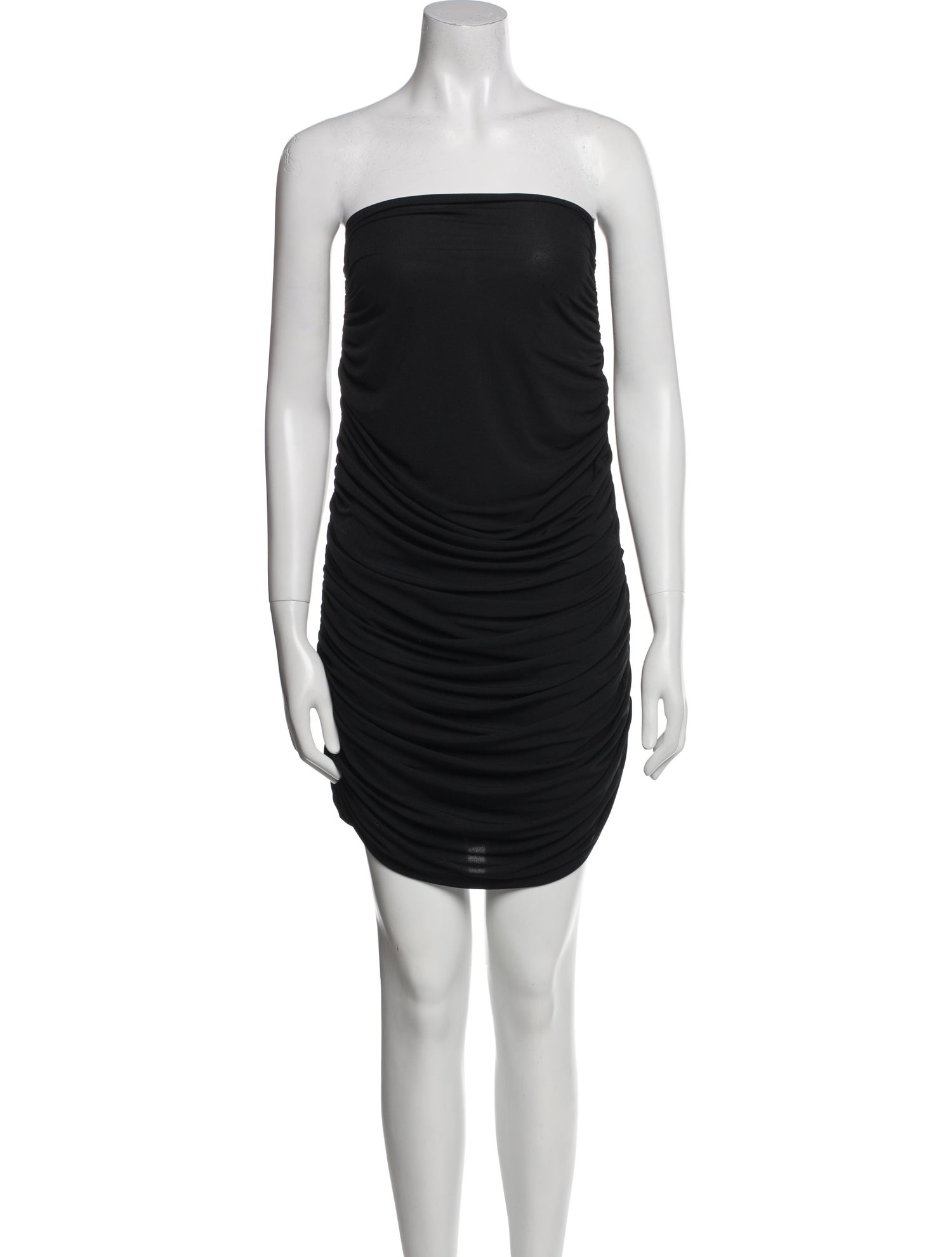 OMO Norma Kamali Strapless Mini Dress