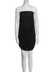OMO Norma Kamali Strapless Mini Dress
