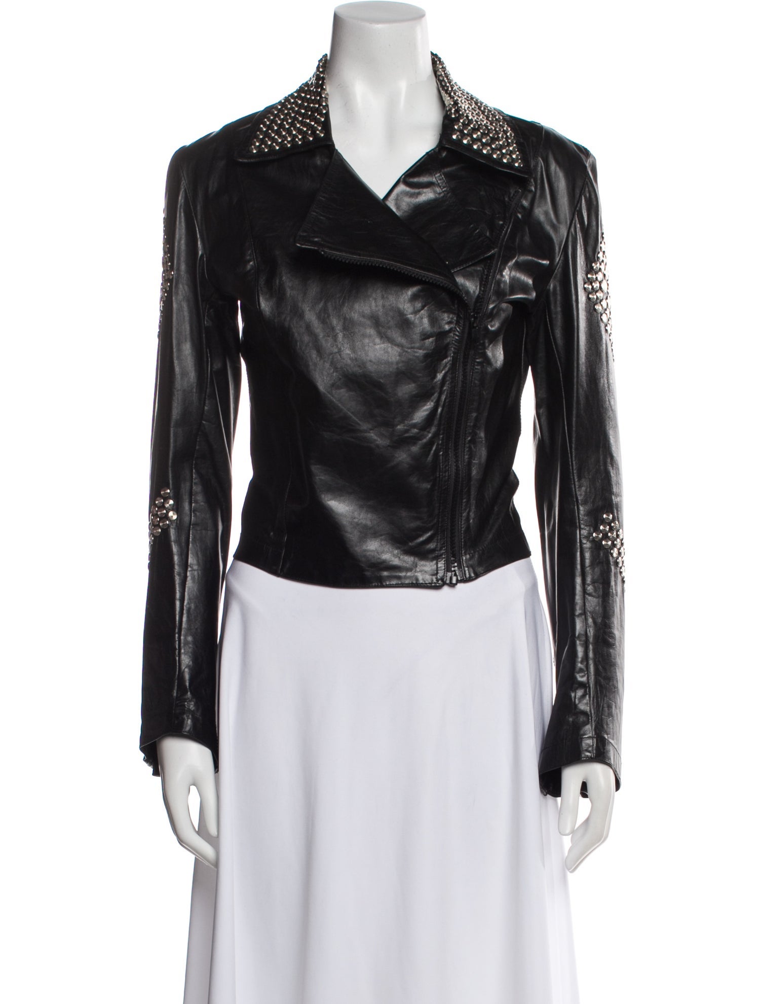 OMO Norma Kamali Vintage 1990's Biker Jacket