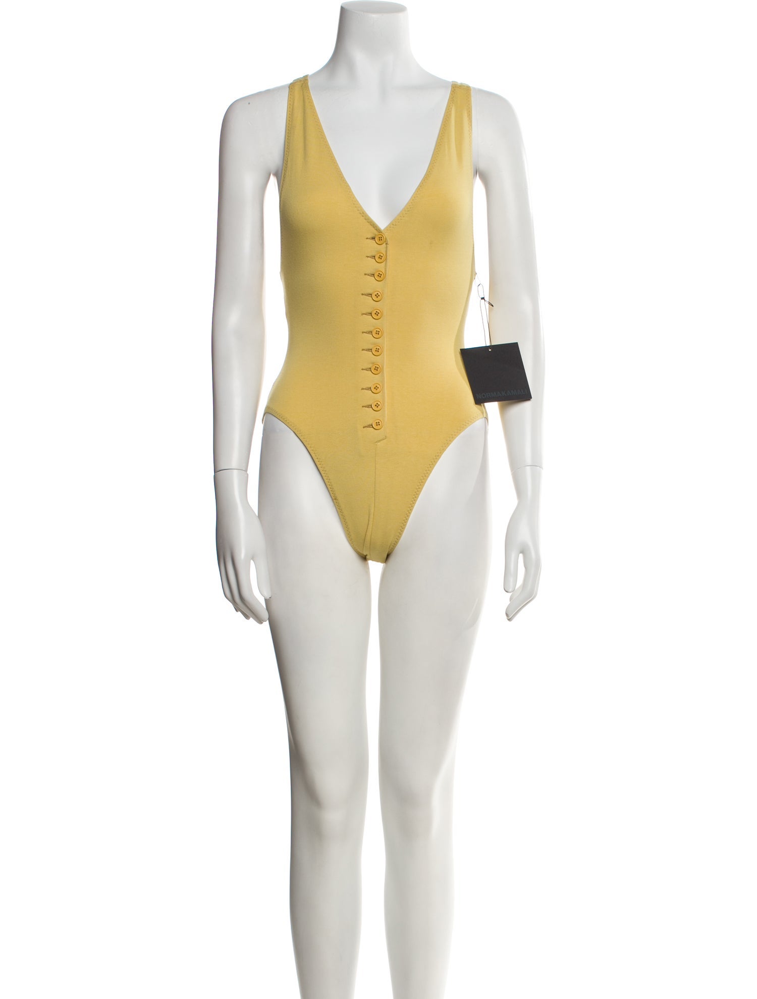 OMO Norma Kamali Vintage V-Neck Bodysuit