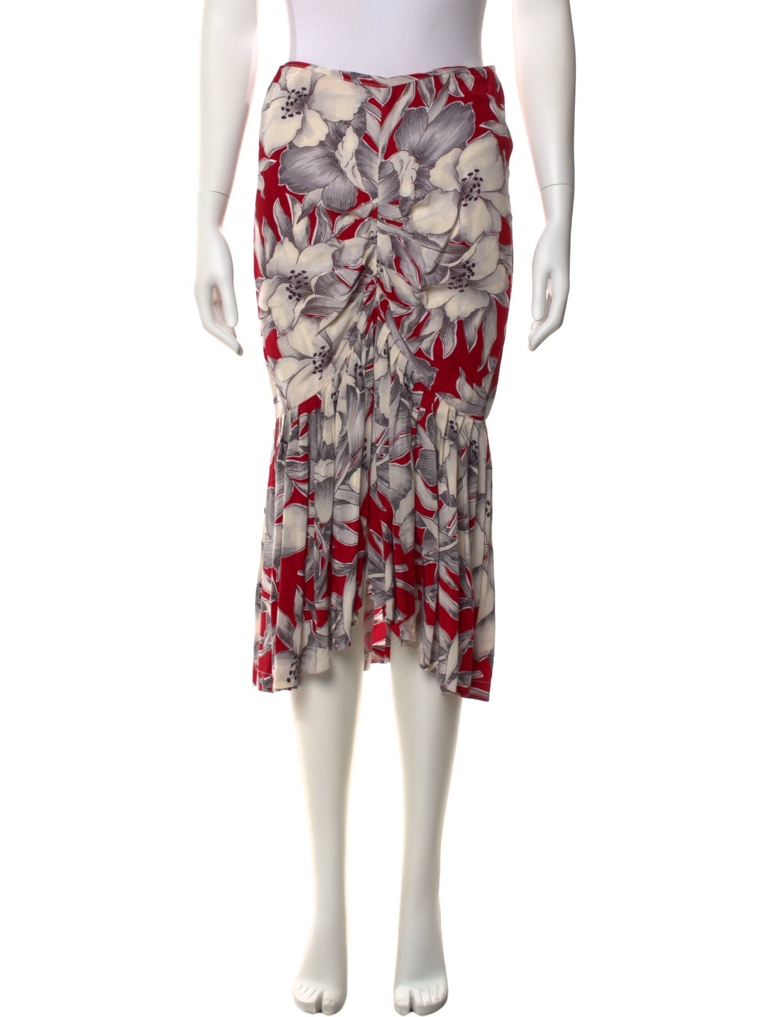 OMO Norma Kamali Vintage Knee-Length Skirt