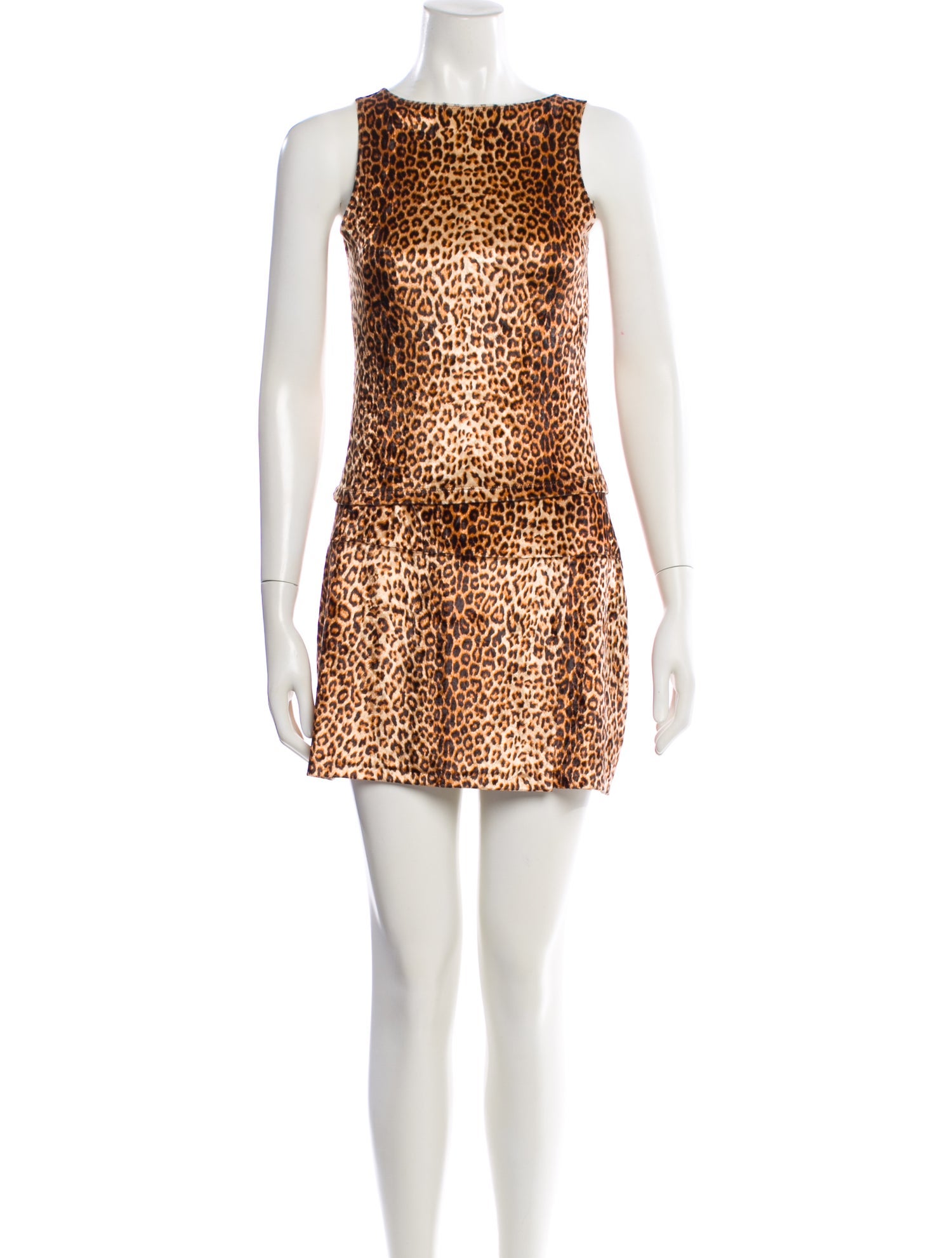 OMO Norma Kamali Vintage 1990's Skirt Set