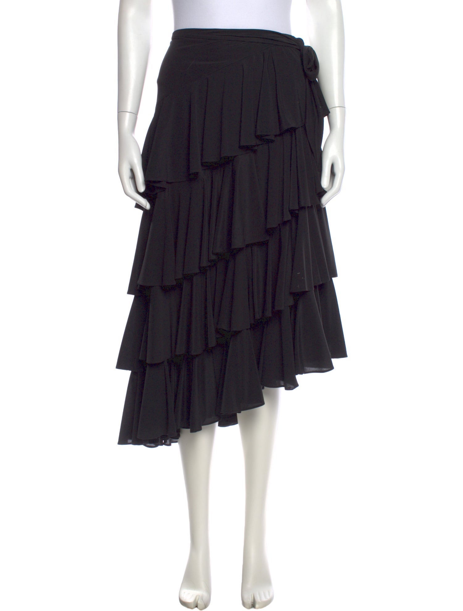 OMO Norma Kamali Vintage Midi Length Skirt