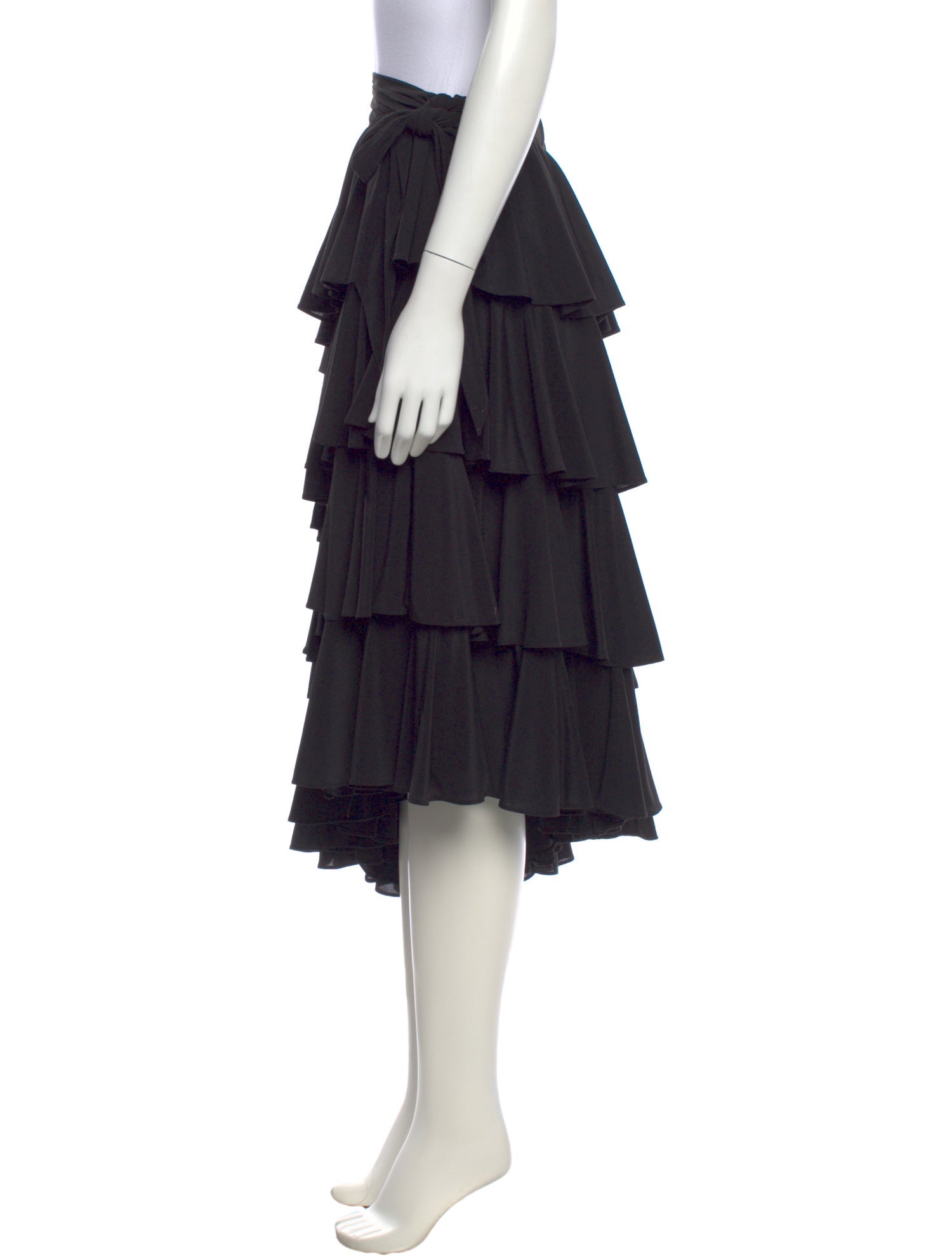 OMO Norma Kamali Vintage Midi Length Skirt