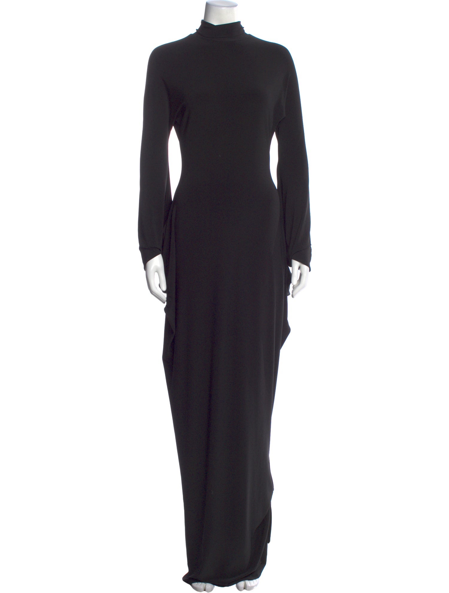 OMO Norma Kamali Turtleneck Long Dress