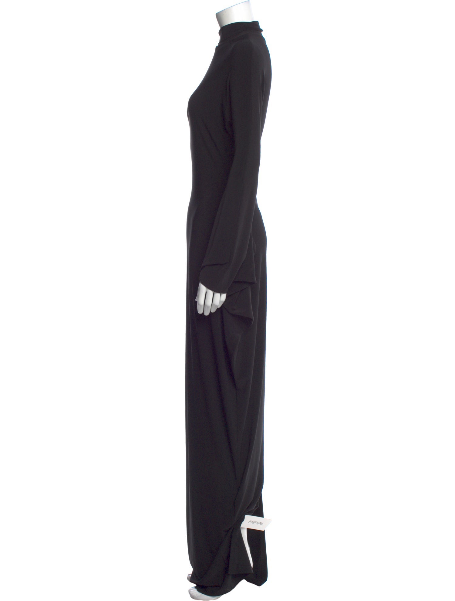 OMO Norma Kamali Turtleneck Long Dress