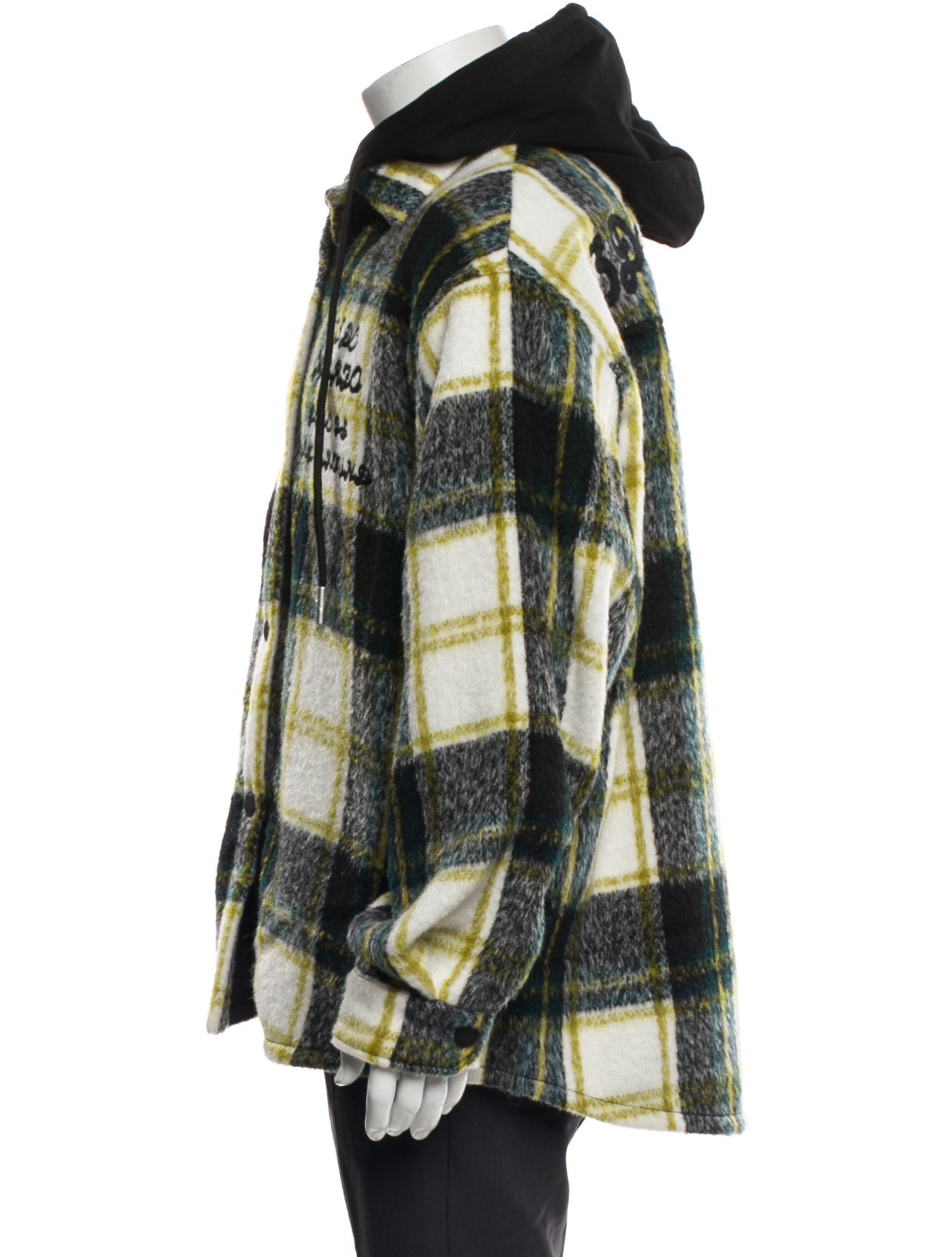 13DE Marzo Plaid Print Parka