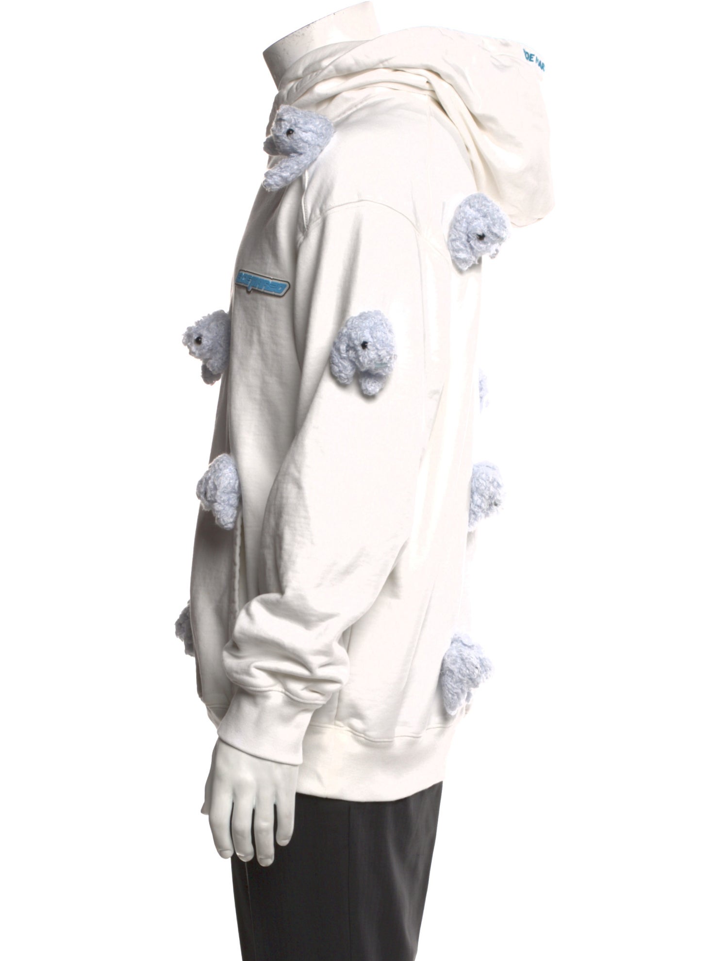 13DE Marzo Graphic Print Crew Neck Hoodie