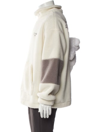 13DE Marzo Colorblock Pattern Jacket