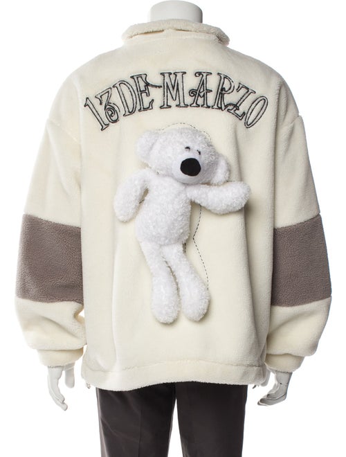 13DE Marzo Colorblock Pattern Jacket