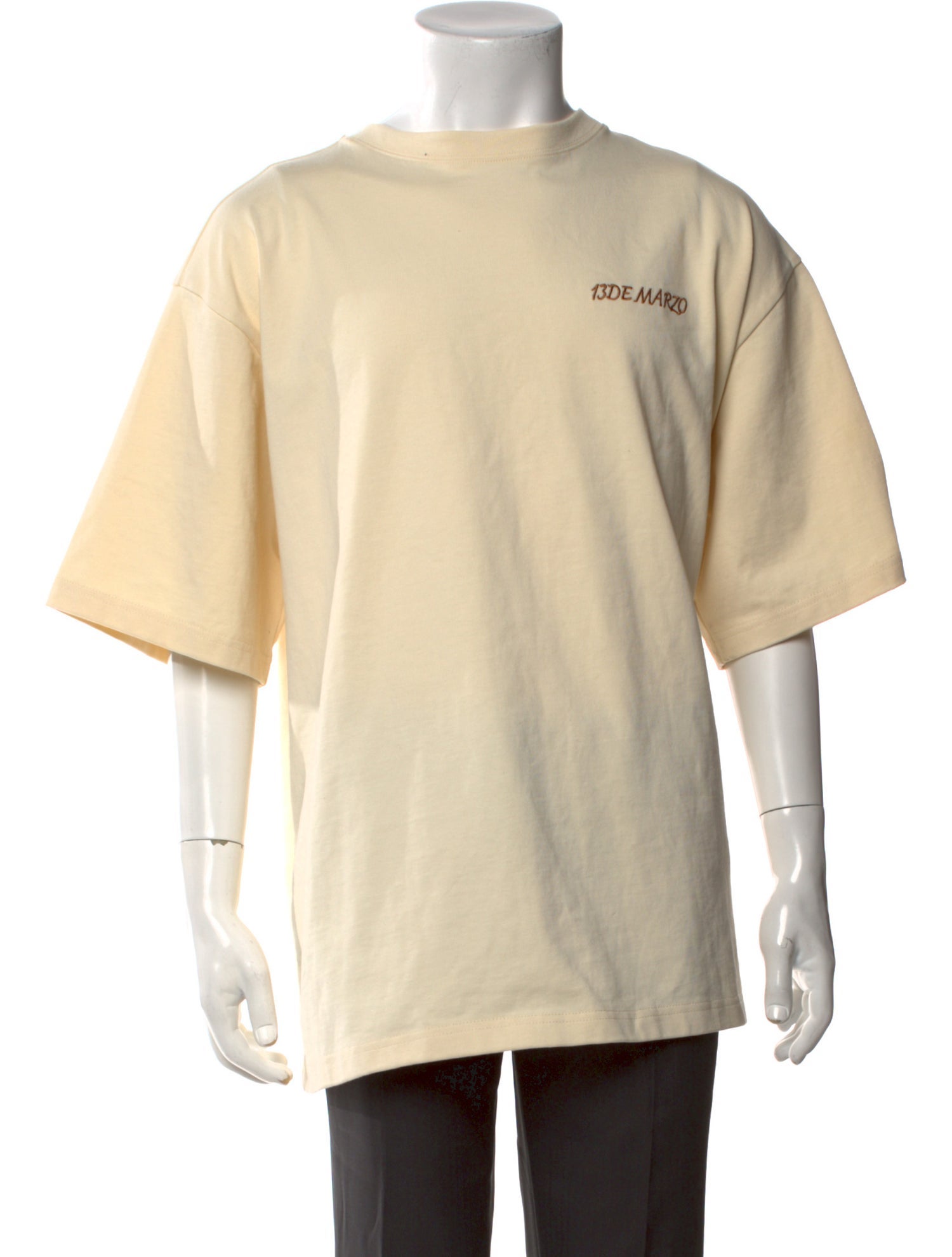 13DE Marzo Graphic Print Crew Neck T-Shirt