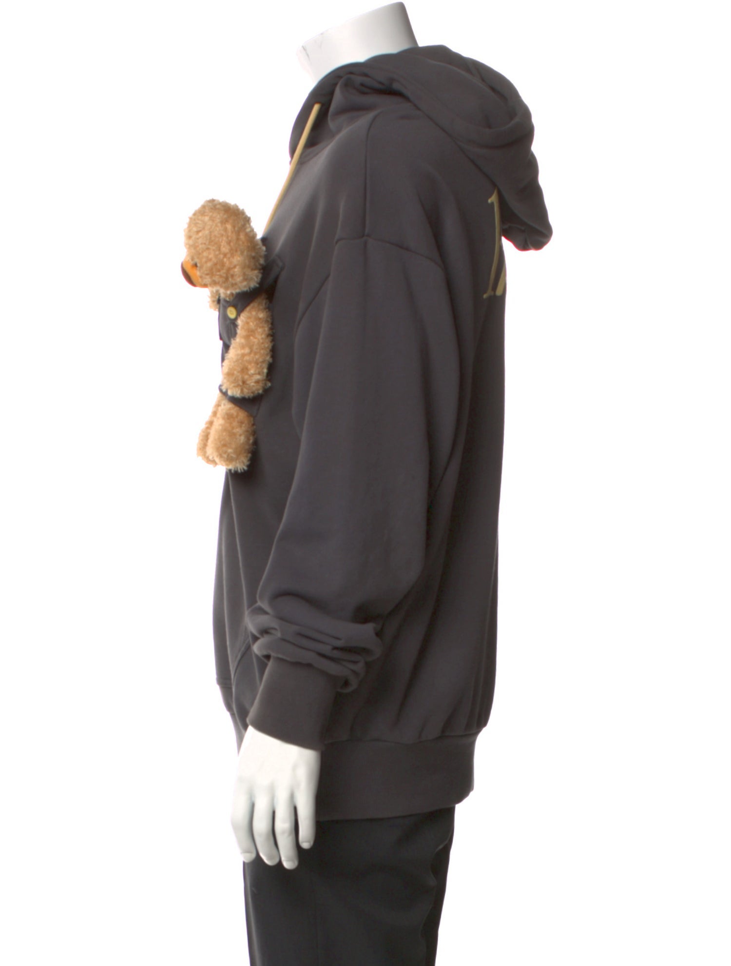 13DE Marzo Graphic Print Crew Neck Hoodie