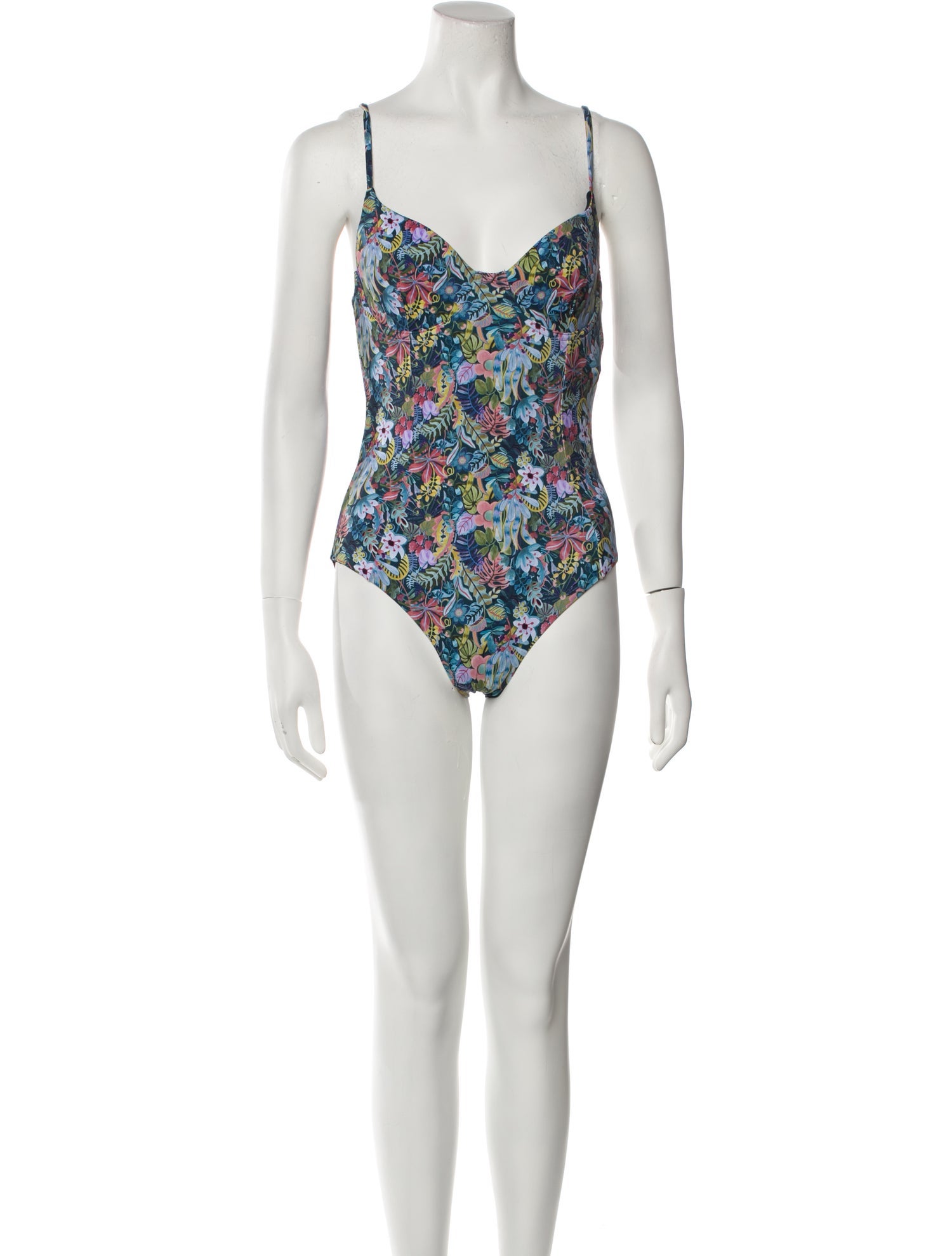 Onia Floral Print One-Piece