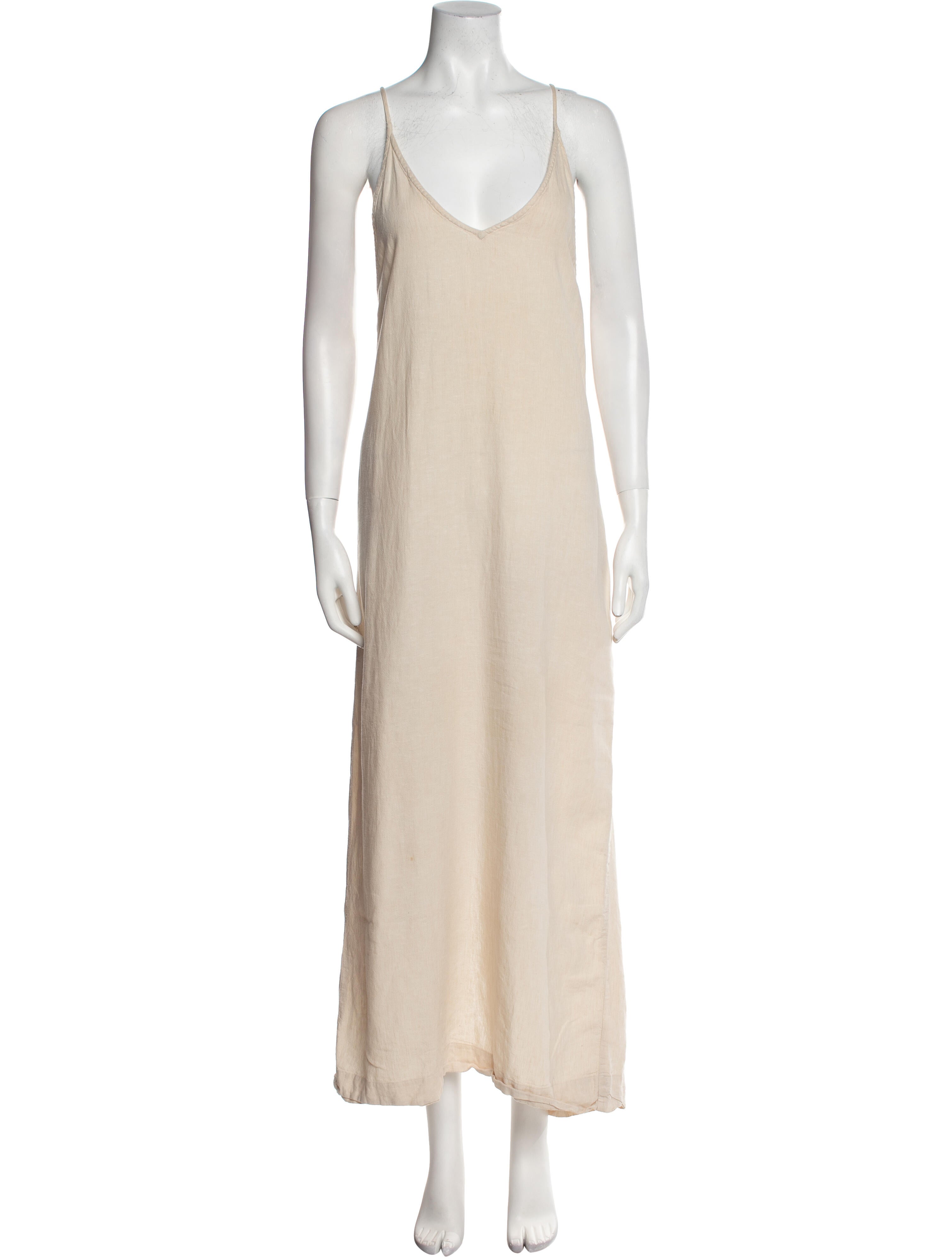 Onia Scoop Neck Long Dress