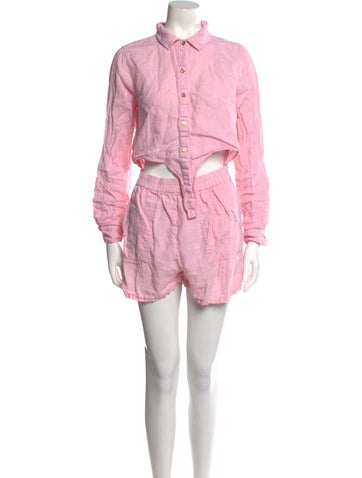 Onia Jumpsuits and Rompers Linen Romper S