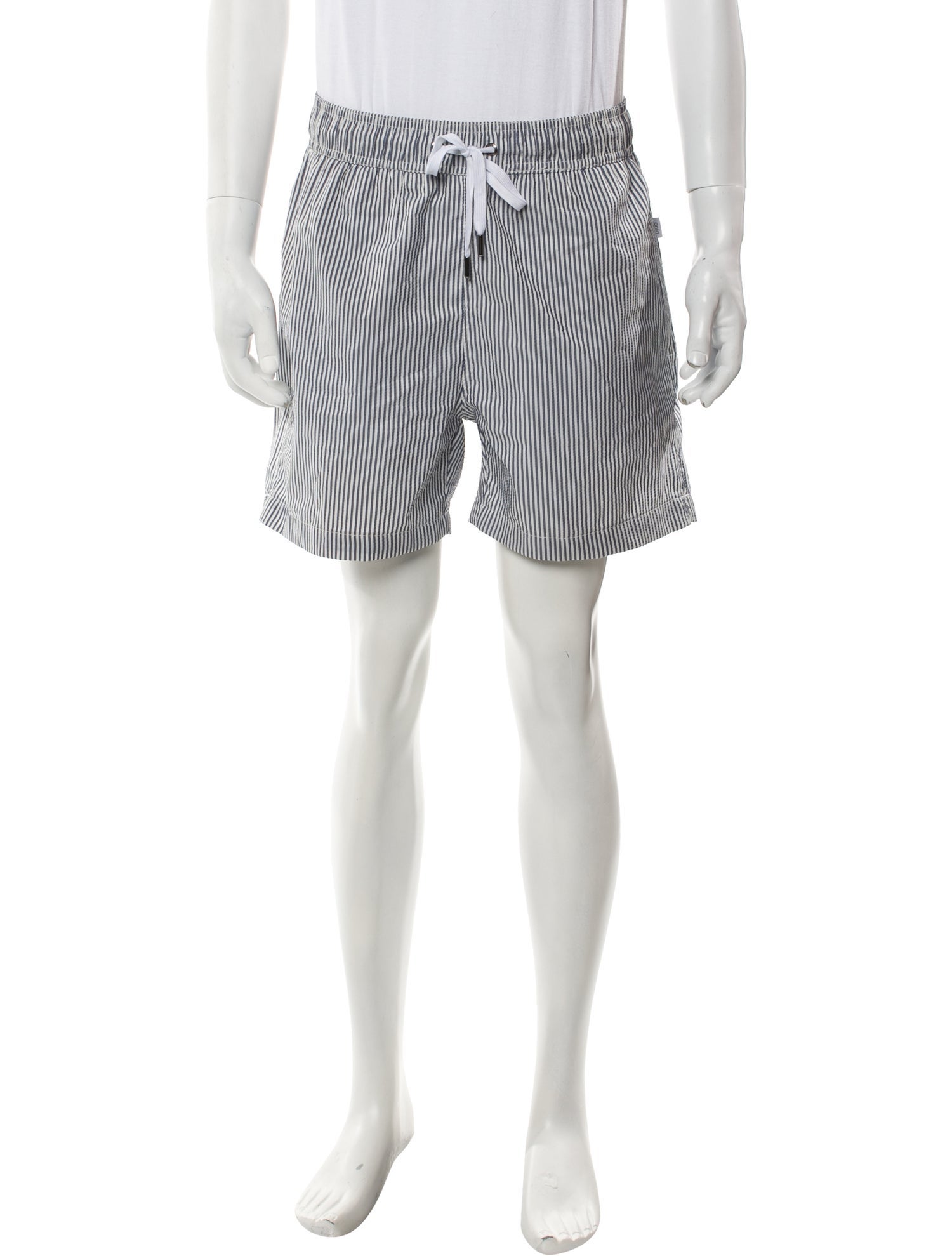 Onia Striped Swim Trunks