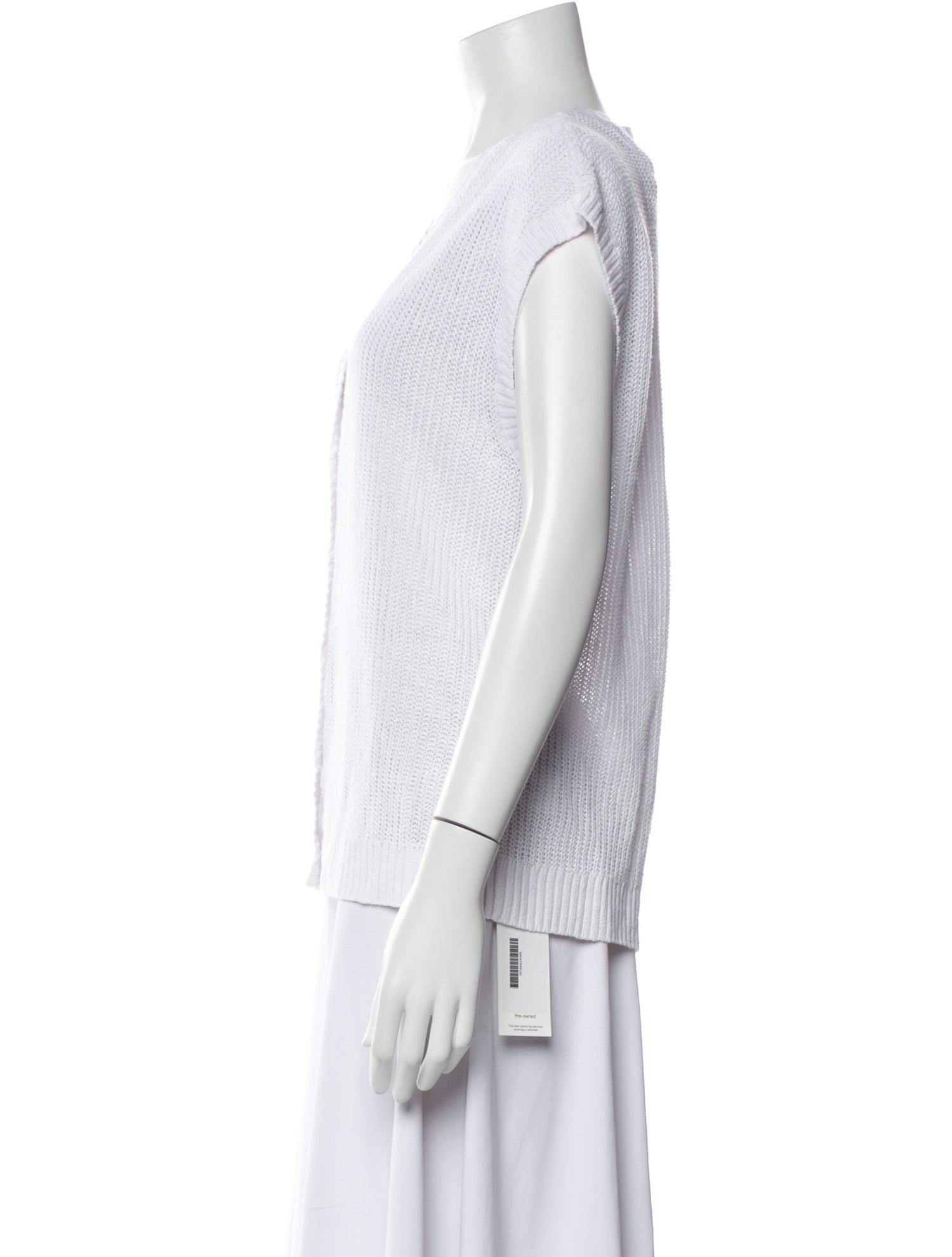 Onia Linen V-Neck Sweater w/ Tags