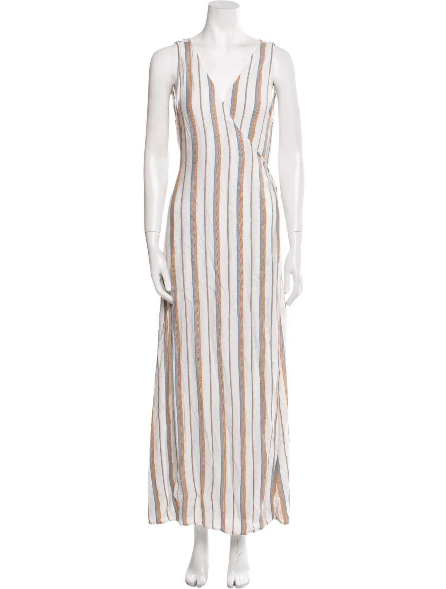 Onia Striped Long Dress