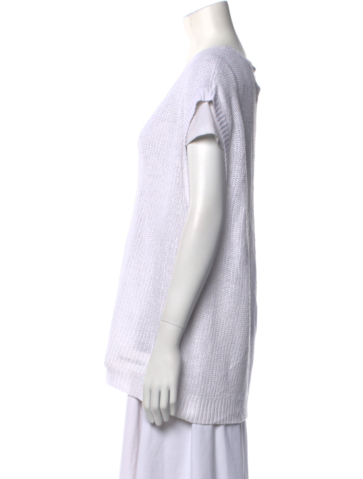 Onia Linen V-Neck Sweater w/ Tags