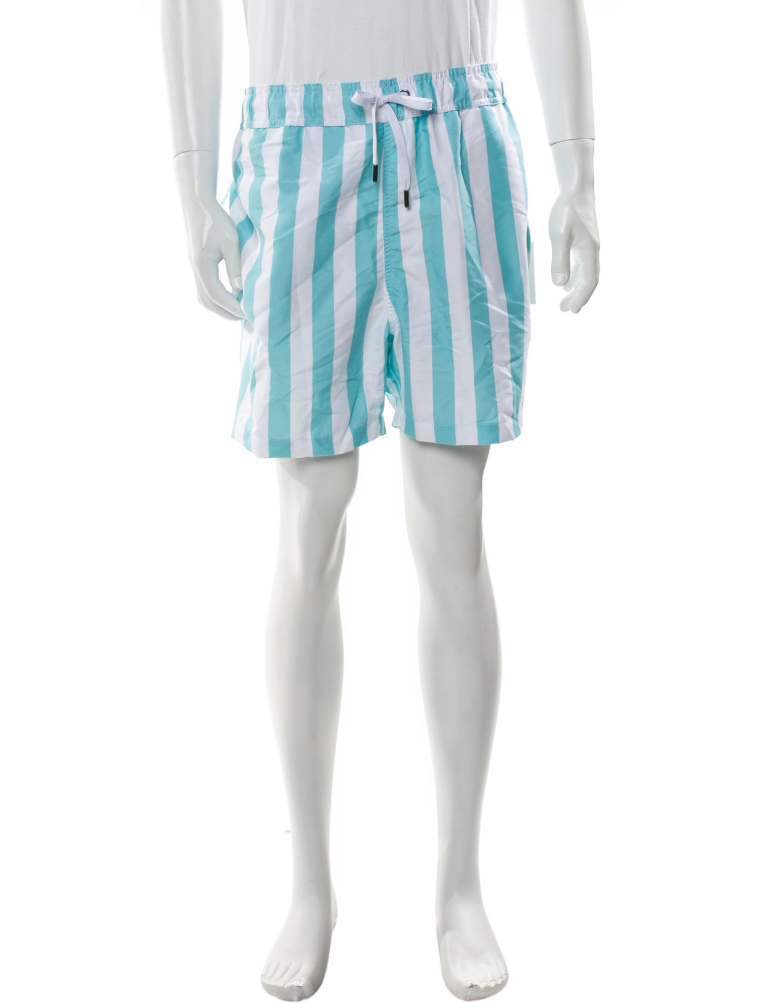 Onia Striped Swim Trunks w/ Tags