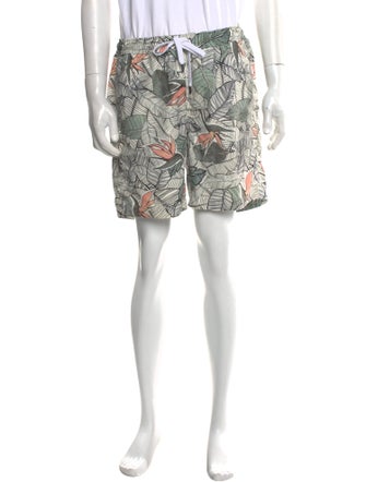 Onia Printed Swim Trunks