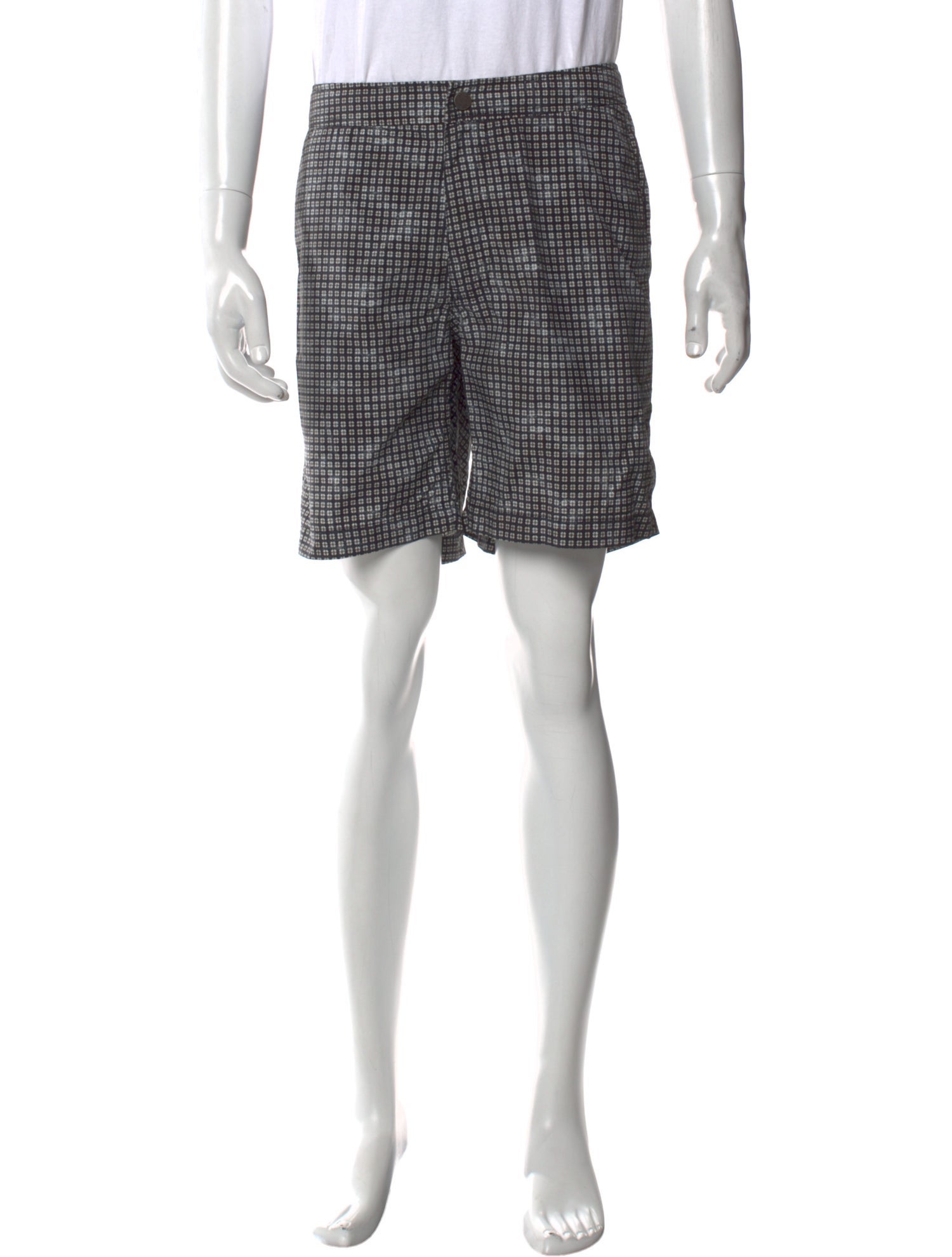 Onia Plaid Print Swim Trunks w/ Tags