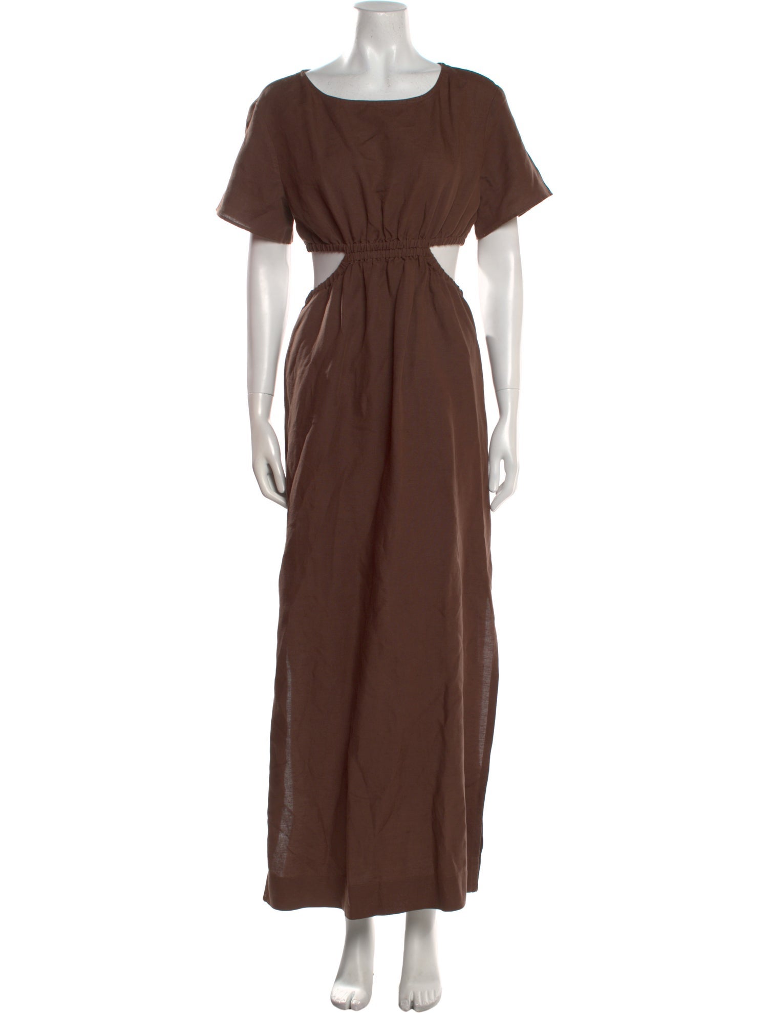 Onia Scoop Neck Long Dress