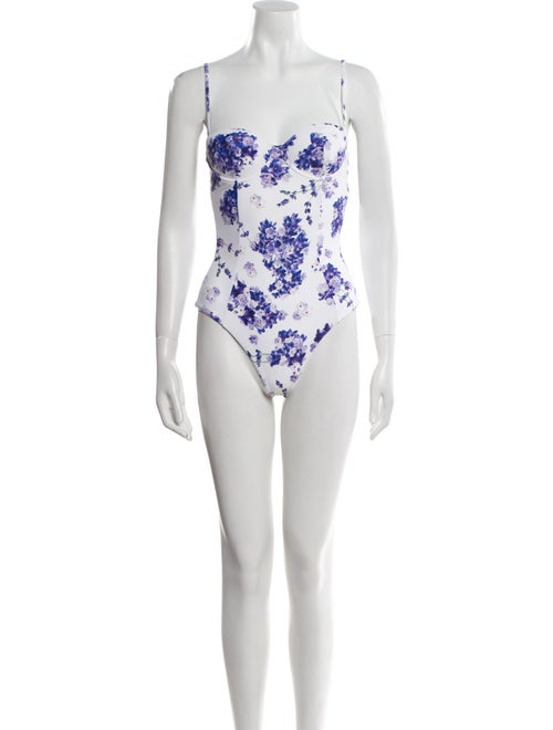 Onia Floral Print One-Piece