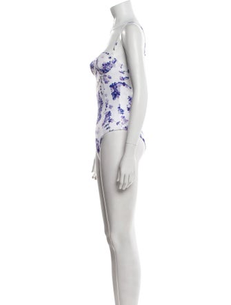 Onia Floral Print One-Piece
