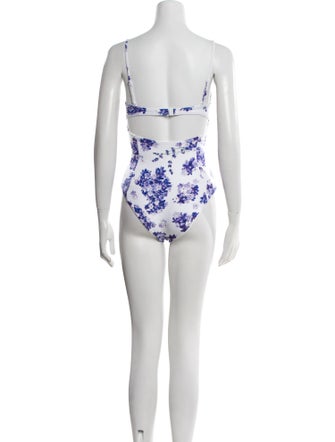 Onia Floral Print One-Piece