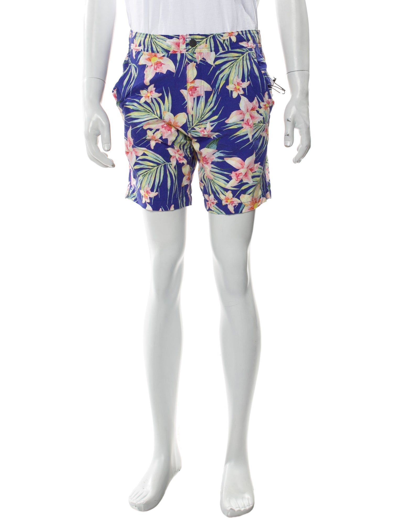 Onia Floral Print Swim Trunks